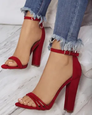 ALIYAH straps high heels