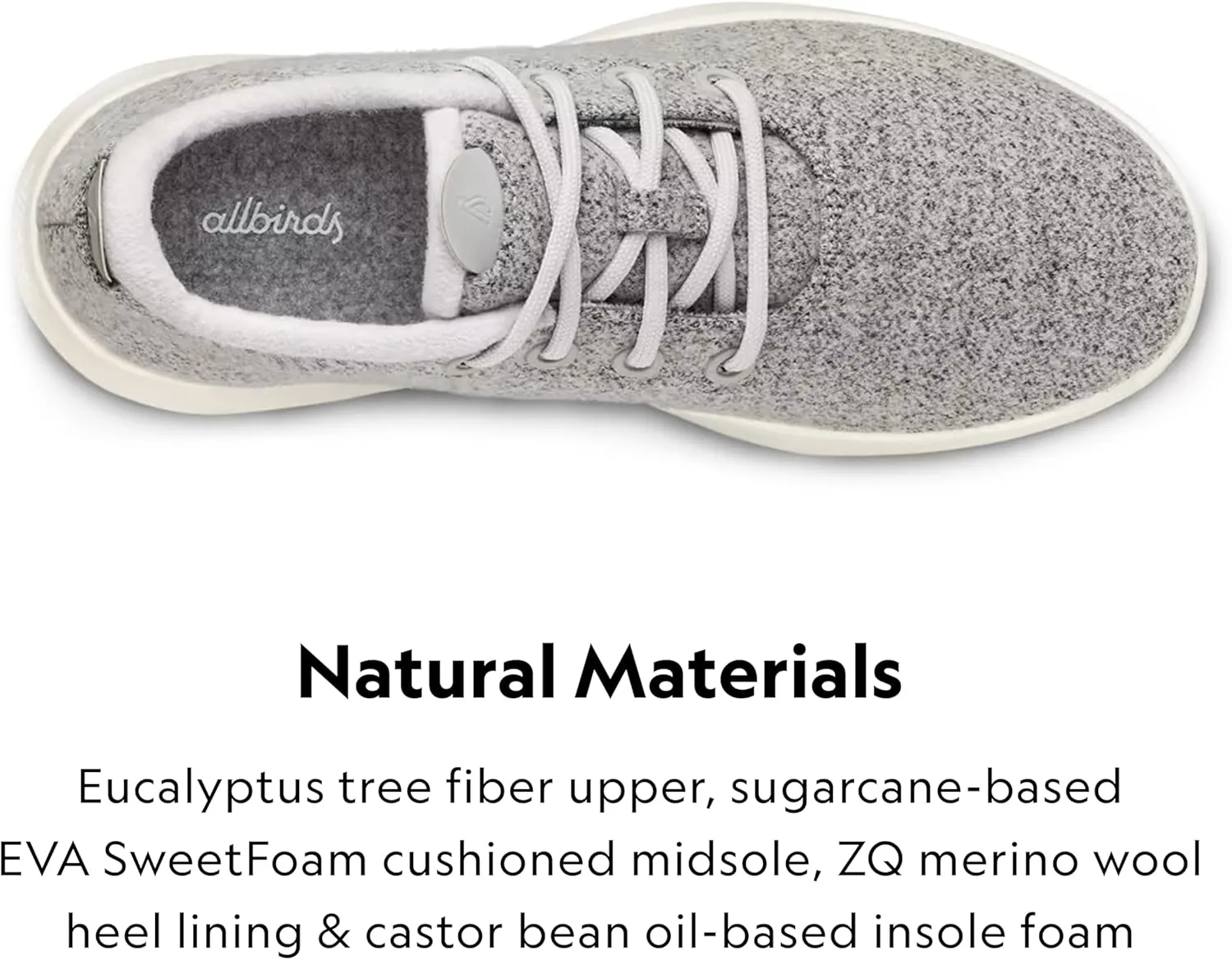 Allbirds Womens Wool Runner Mizzles Water-Repellent Breathable Casual Walking Sneakers Made with Eco-Friendly Merino Wool