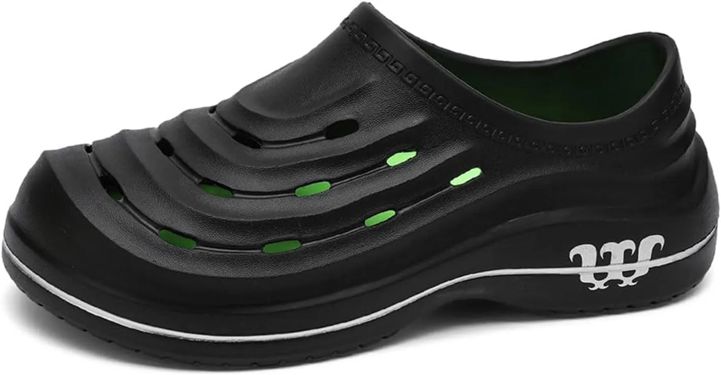 Armadillo Clogs Nurses Shoes for Women Men Non Slip Work Shoes Women Food Service Chef Shoe for Men Non Slip Kitchen Shoe Clogs Oil Resistant Nursing Arch Support Waterproof Wide Width Sneakers Garden