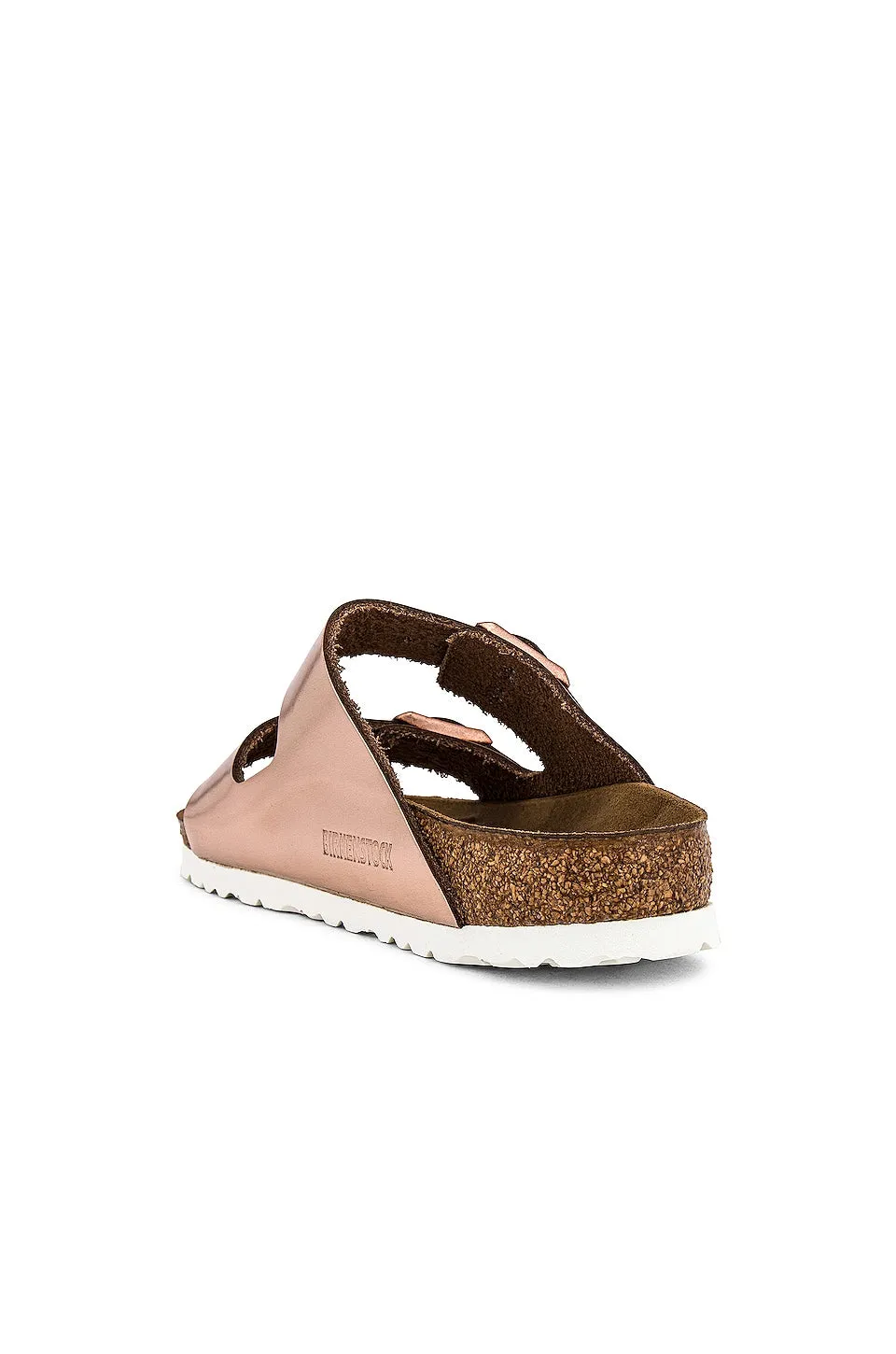 BIRKENSTOCK Arizona Soft Footbed Sandals, Metallic Copper