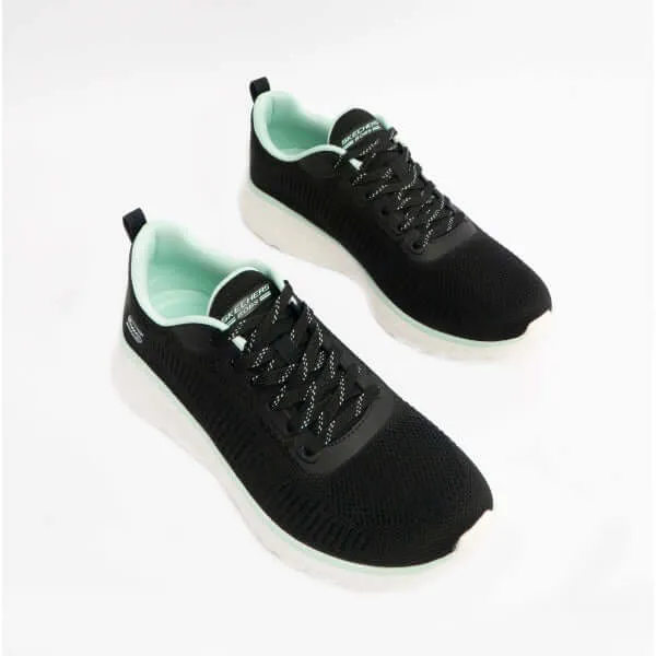 BOBS SQUAD CHAOS - PARALLEL LINES Ladies Trainers Black