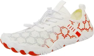 Breathable Barefoot Shoes for Women Men Pro Barefoot Shoes with Wide Toe Box Healthy & Non-Slip Barefoot Shoes Grounded Footwear Barefoot Shoes Quick Dry Zero Drop Trail Running Shoes Hiking Sneakers