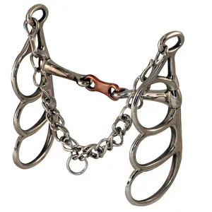 Butterfly French Link 3 Loop Driving Bit (with Copper mouth)
