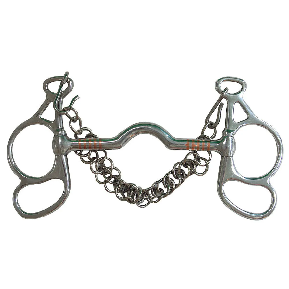 Butterfly Medium Port 2 Loop Driving Horse Bit