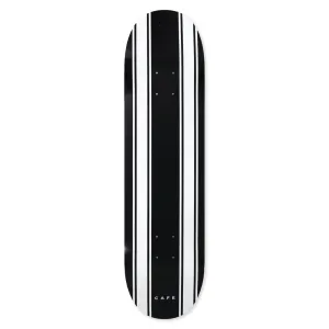 Cafe - Stripe Black/White Deck (8.25") *SALE