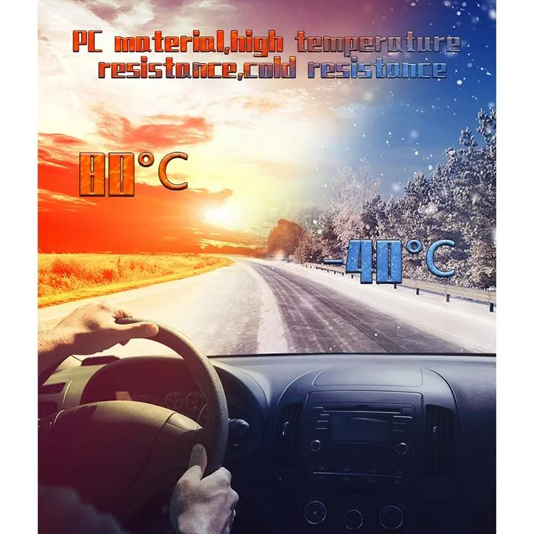 Car Hud Display Speed Temp Voltage Fault Obd2   Gps