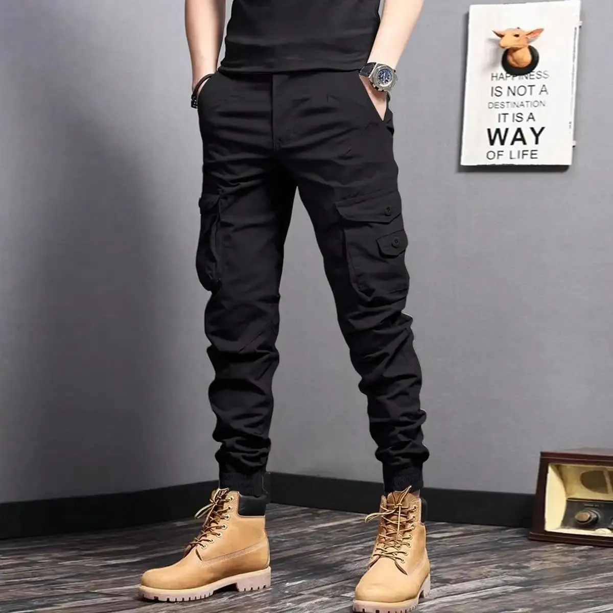 Cargo Trousers With Pockets