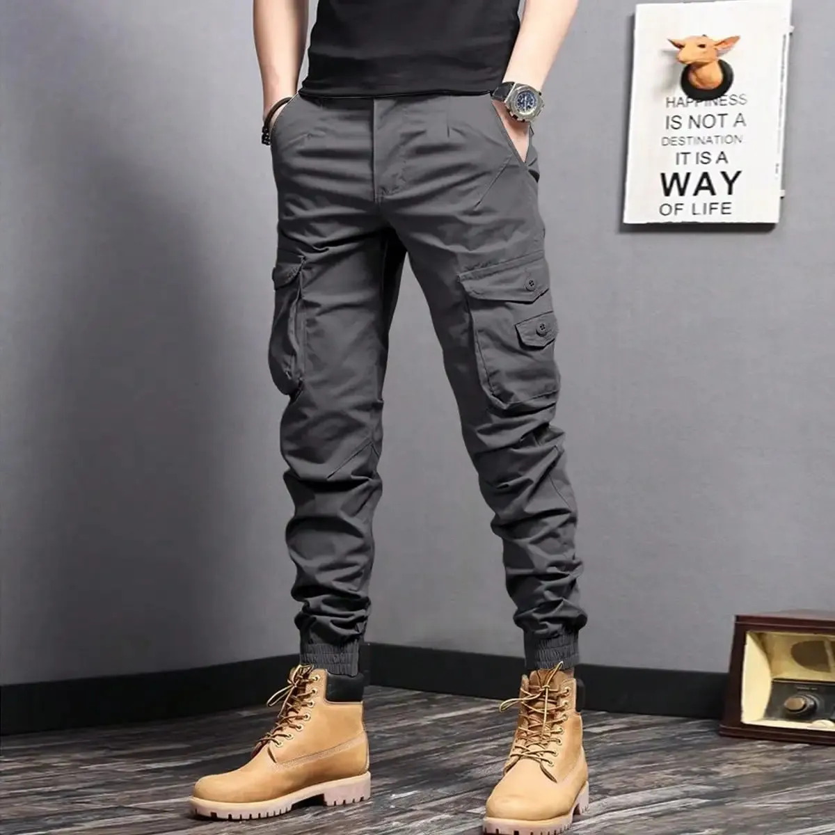 Cargo Trousers With Pockets