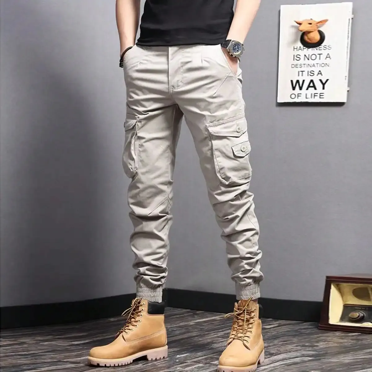 Cargo Trousers With Pockets