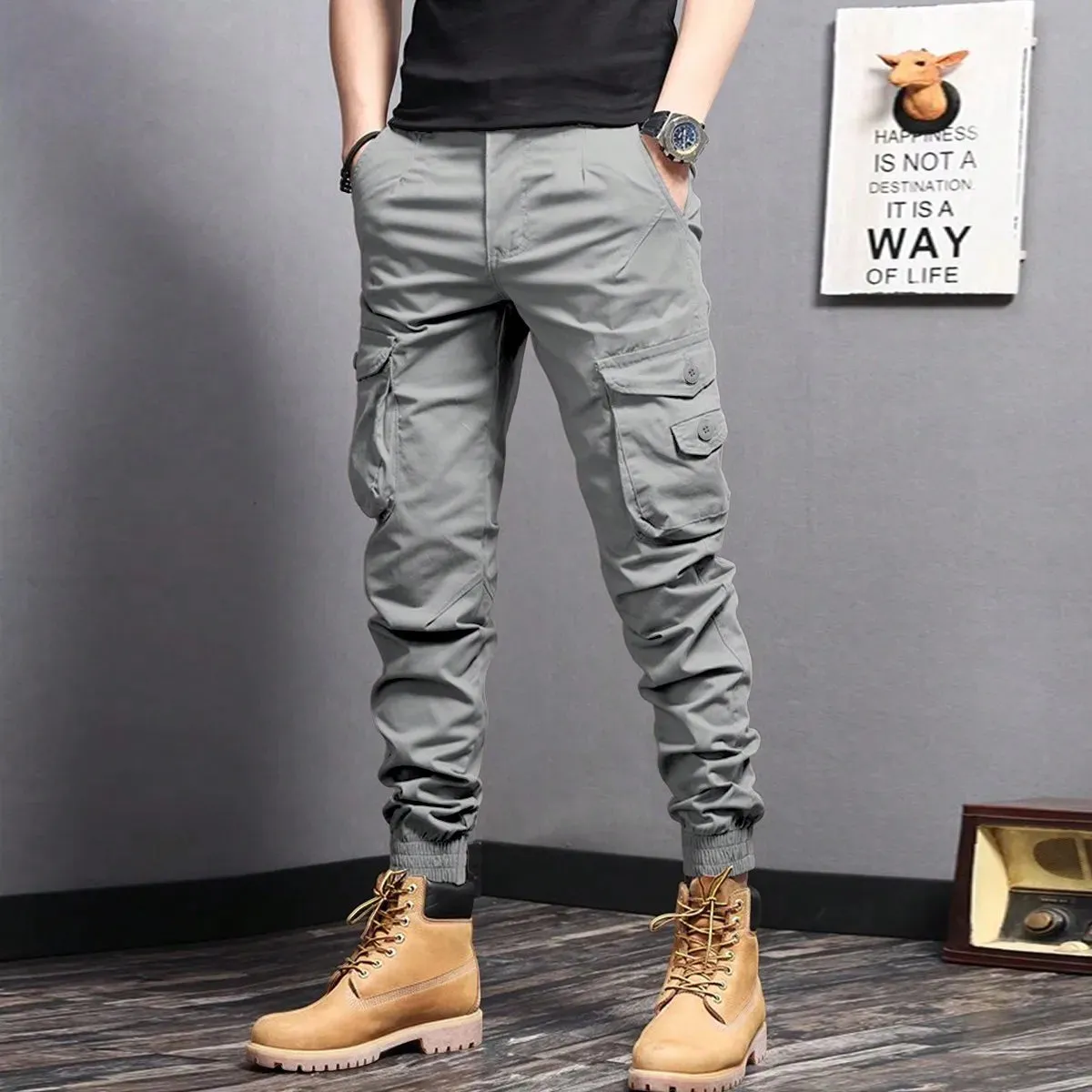Cargo Trousers With Pockets