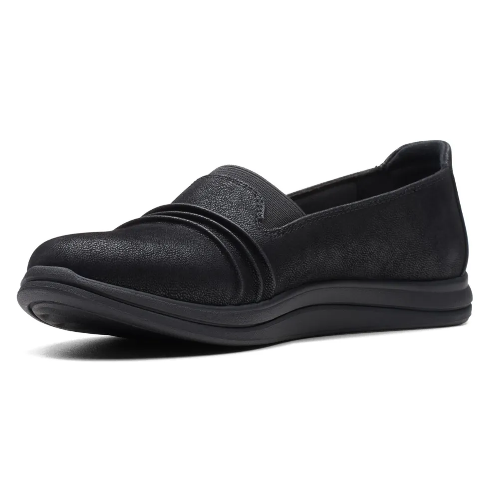 Clarks Breeze Sol Black Slip-On (Women's)