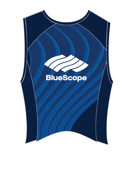 Custom Tri Singlet - BlueScope