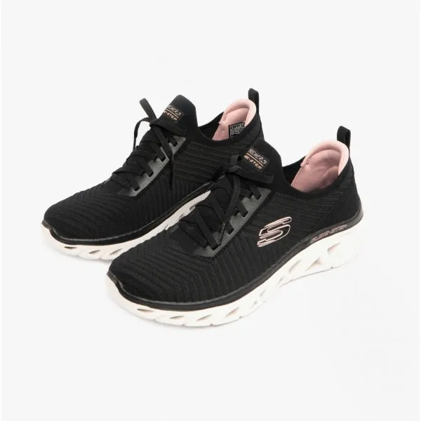 GLIDE-STEP SPORT - NEW HYPE Ladies Trainers Black/Pink