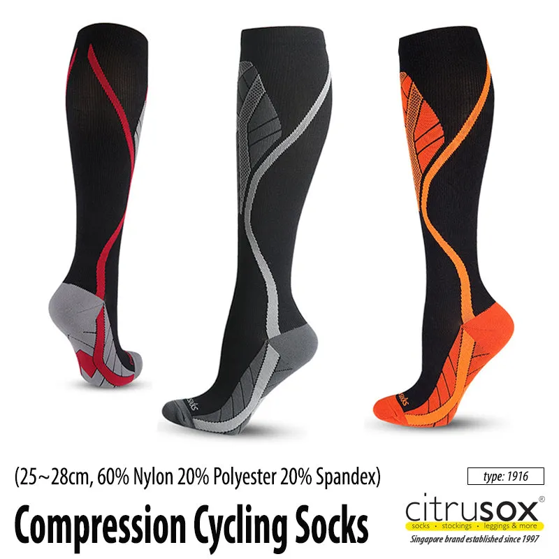 Graduated Compression Cycling Socks