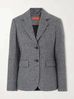 Grey woven blazer