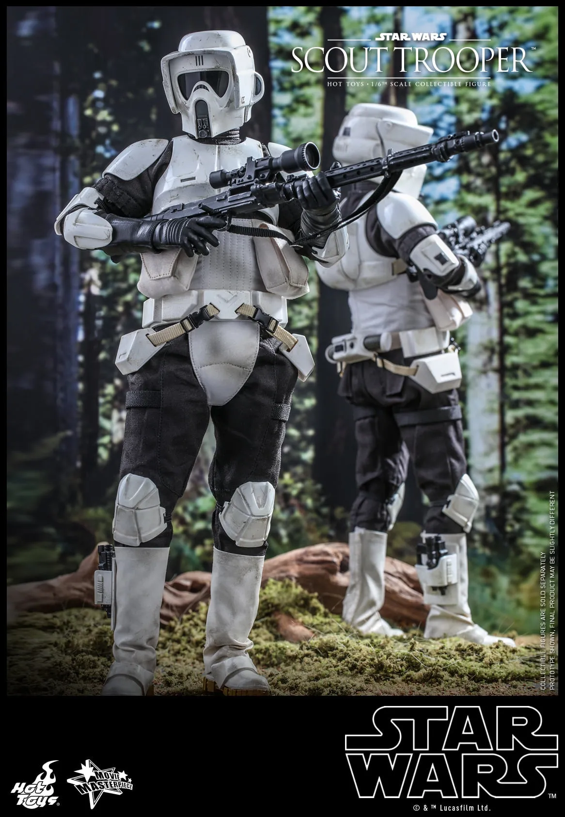 Hot Toys - MMS611 - Star Wars: Return of the Jedi - 1/6th scale Scout Trooper Collectible Figure