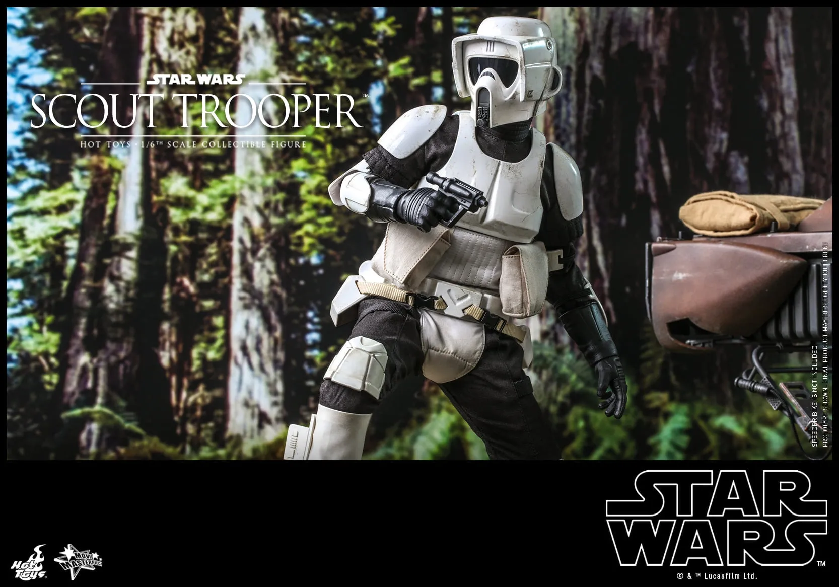 Hot Toys - MMS611 - Star Wars: Return of the Jedi - 1/6th scale Scout Trooper Collectible Figure