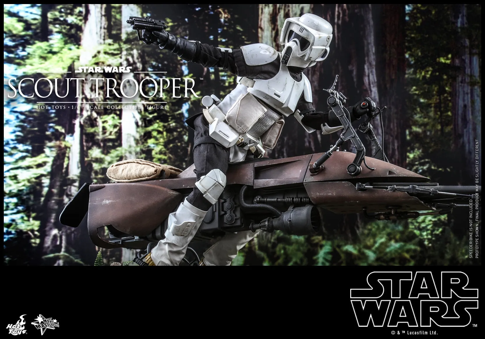 Hot Toys - MMS611 - Star Wars: Return of the Jedi - 1/6th scale Scout Trooper Collectible Figure
