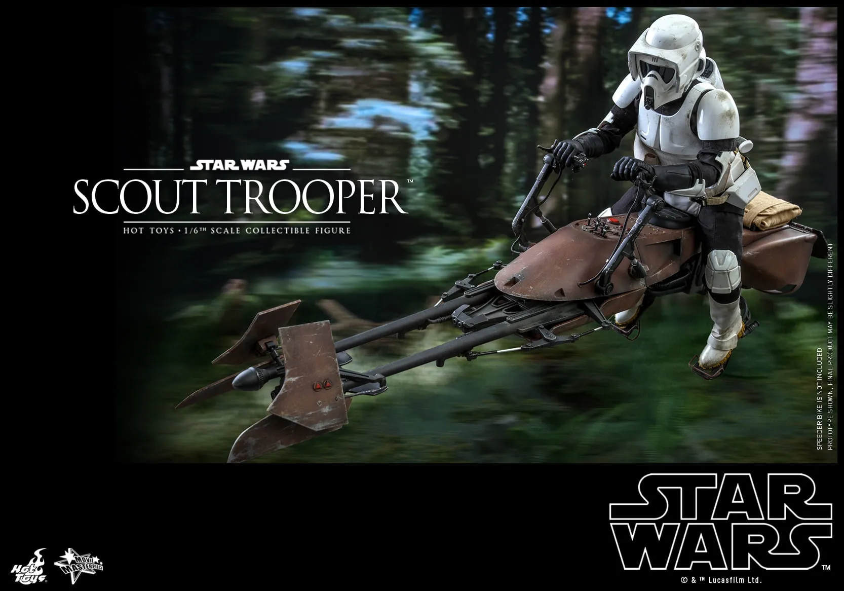 Hot Toys - MMS611 - Star Wars: Return of the Jedi - 1/6th scale Scout Trooper Collectible Figure