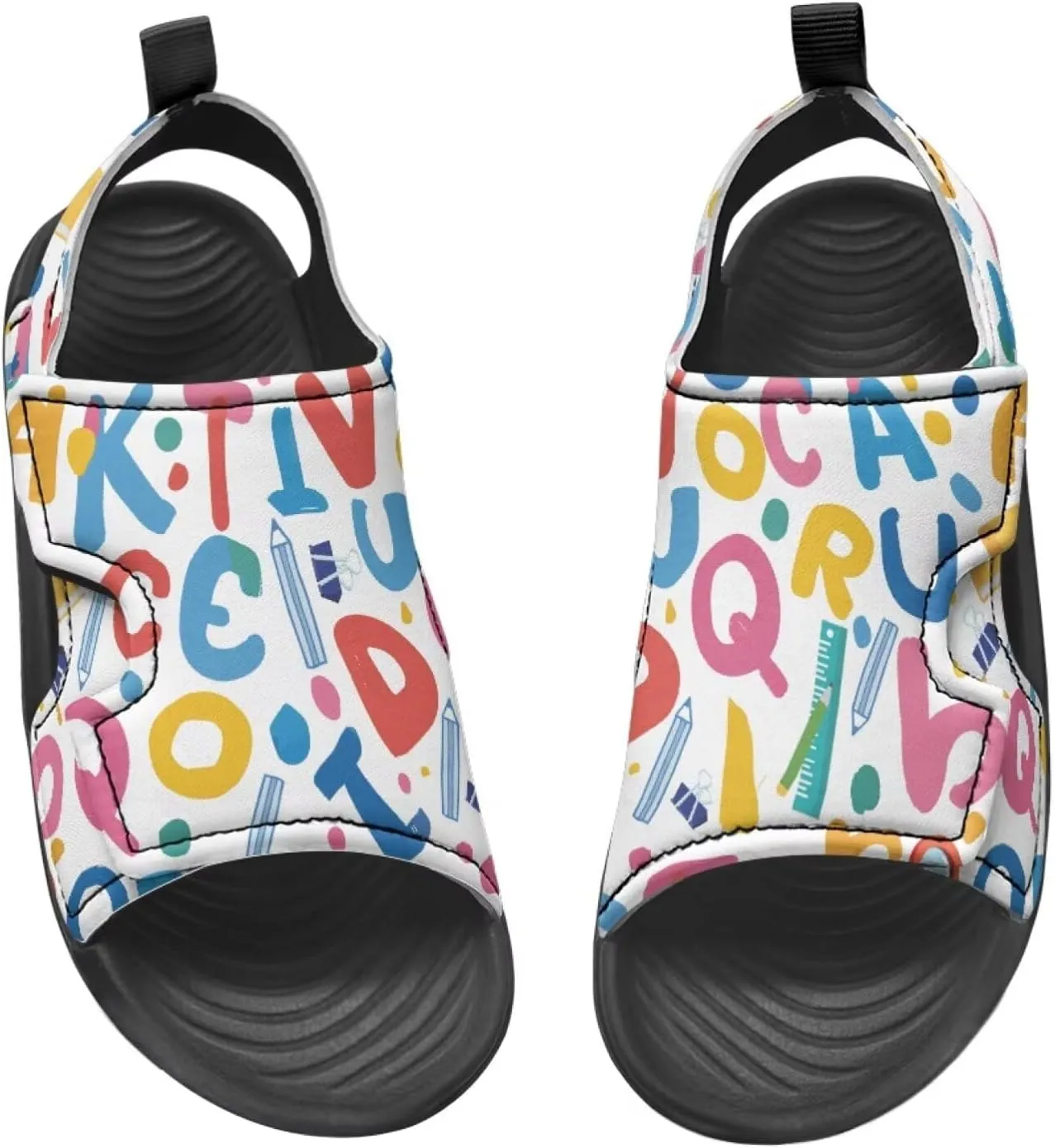 Kids Sandals Boys Summer Sport Hiking Sandals Leather Toddler Beach Water Shoes for Girls Cat Slides