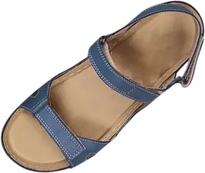 Leather Orthopedic Sandals for Women Bunion Orthopedic Dressy Sandals Women Arch Support Flip-Flops Orthopedic Hiking Sandals Women Waterproof Orthopedic Comfort Platform Sandals for Women