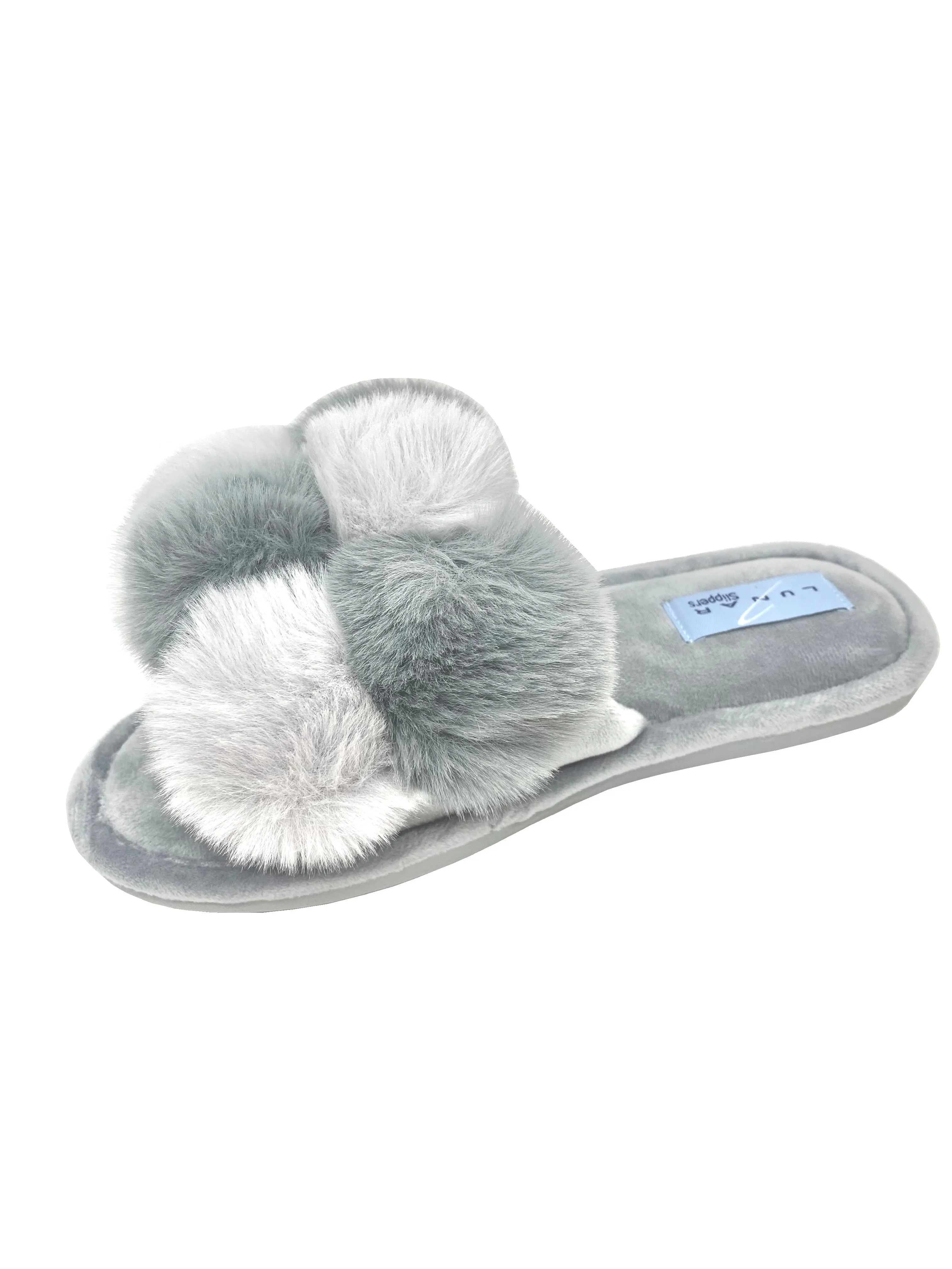 Lunar Bamboo Ladies Fluffy Slipper