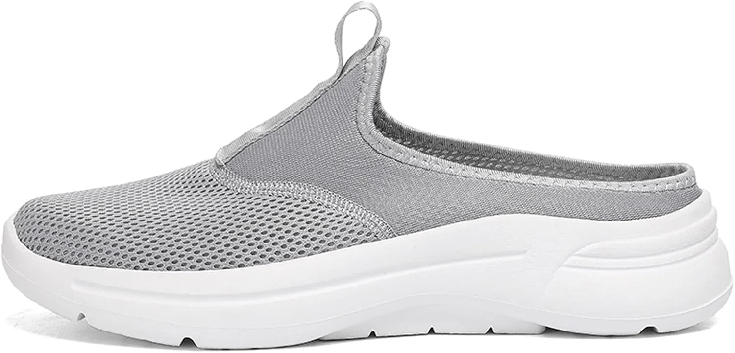Men's Breathable Slip-On Sneakers Lightweight Casual Walking Shoes with Air-Cooled Foam for Summer Comfort