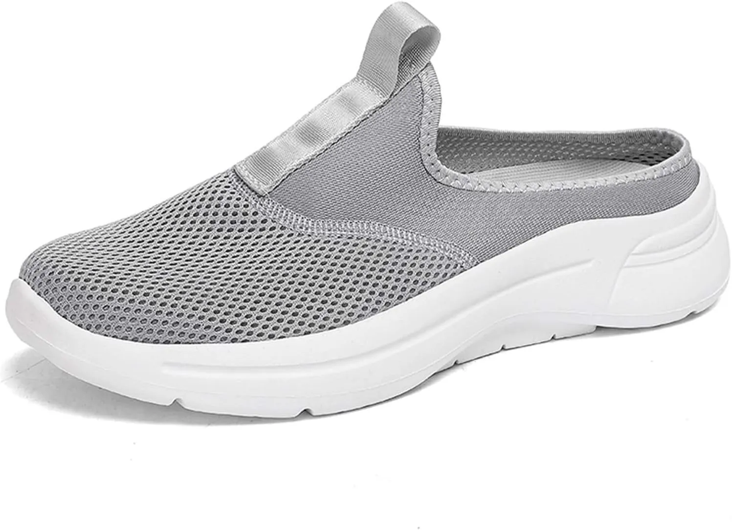 Men's Breathable Slip-On Sneakers Lightweight Casual Walking Shoes with Air-Cooled Foam for Summer Comfort