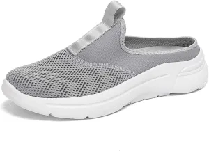 Men's Breathable Slip-On Sneakers Lightweight Casual Walking Shoes with Air-Cooled Foam for Summer Comfort