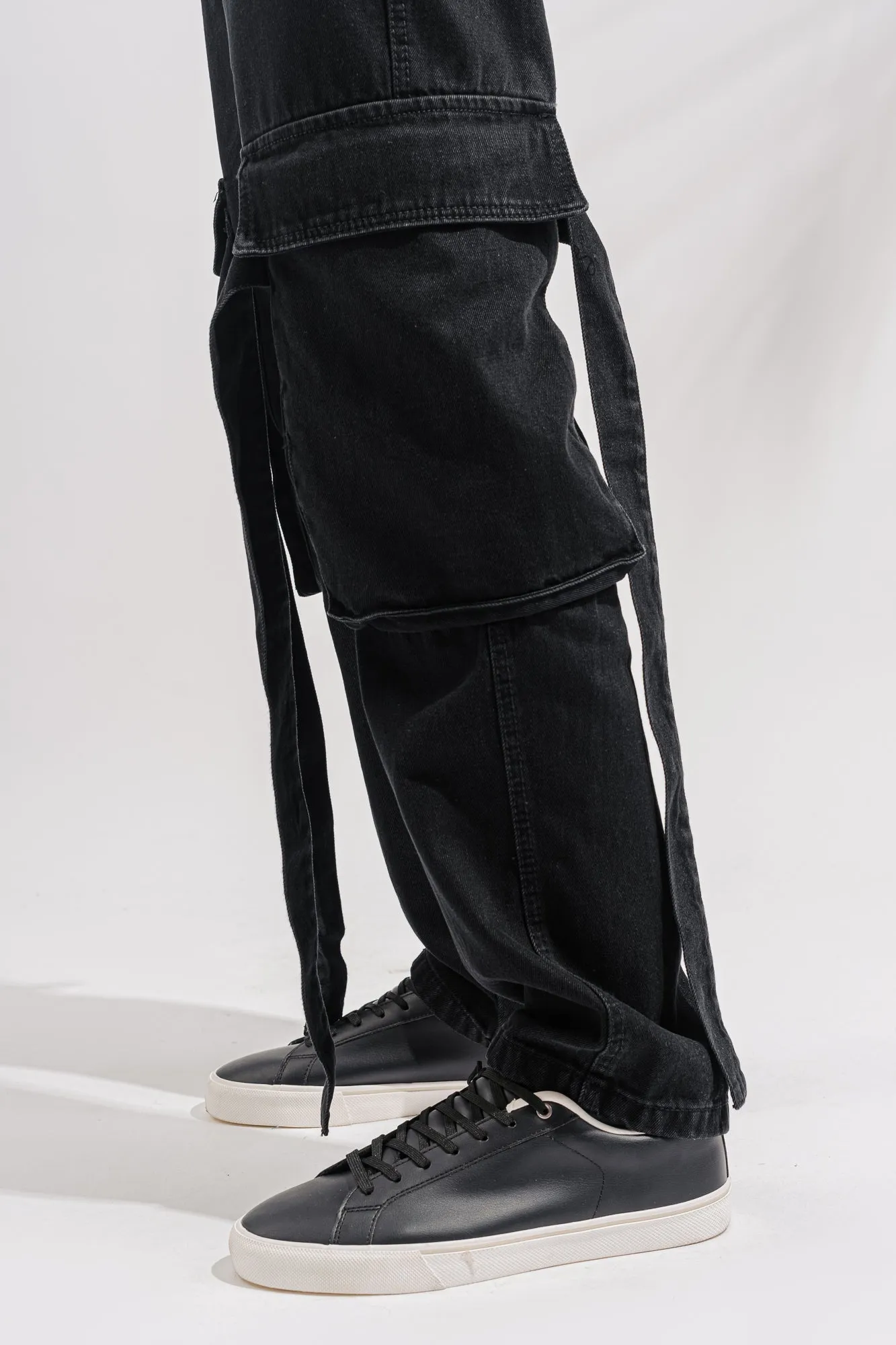 Men's Charcoal Utility Cargo