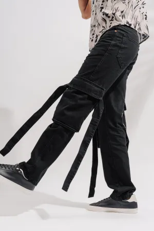 Men's Charcoal Utility Cargo
