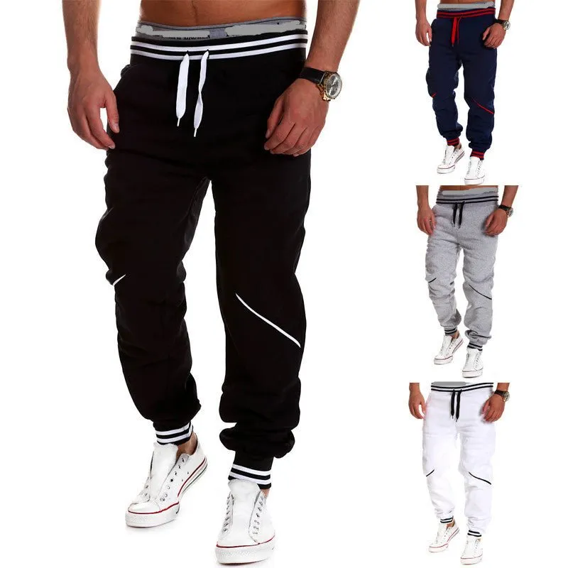 Men's Color Splice Sweatpant