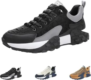 Men's Orthopedic Comfort Sneaker 2024 New Waterproof Non Slip Breathable Walking Shoes, Mens Slip On Running Shoes