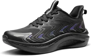 Men's Running Tennis Shoes FlyLife Athletic Gym Workout Cross Training Comfortable Breathable Walking Sneakers