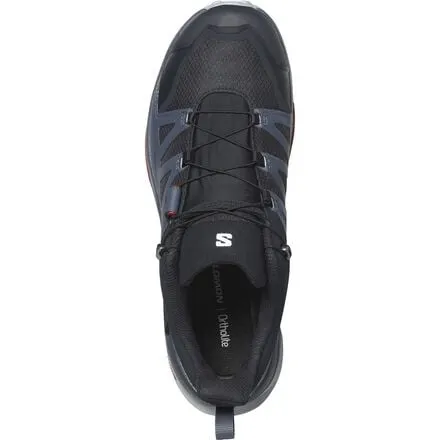 Men's Salomon X Ultra 4 GTX Hiking Shoes, Carbon/Bering Sea/Pearl Blue