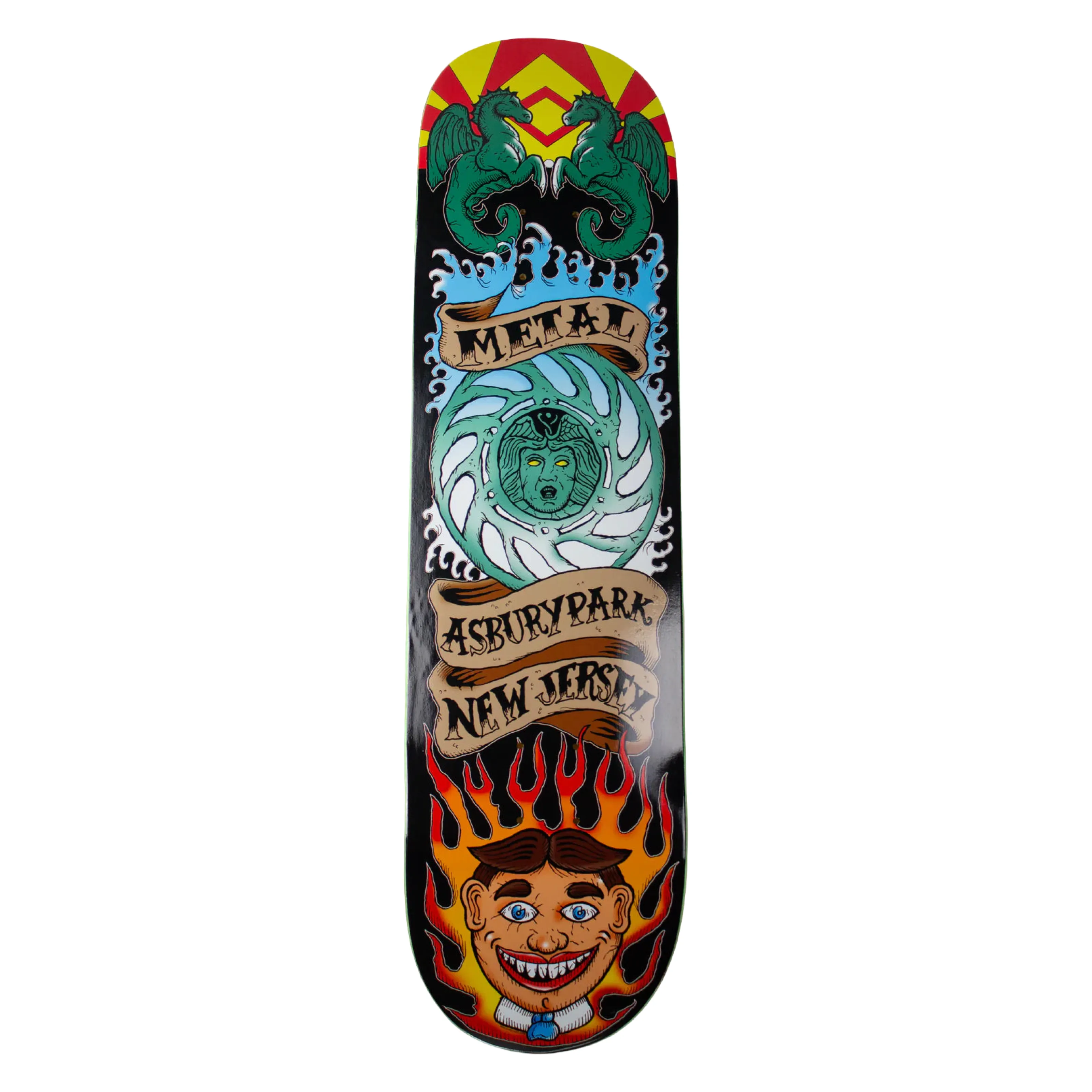 Metal APNJ Asbury Park New Jersey Deck 8.5