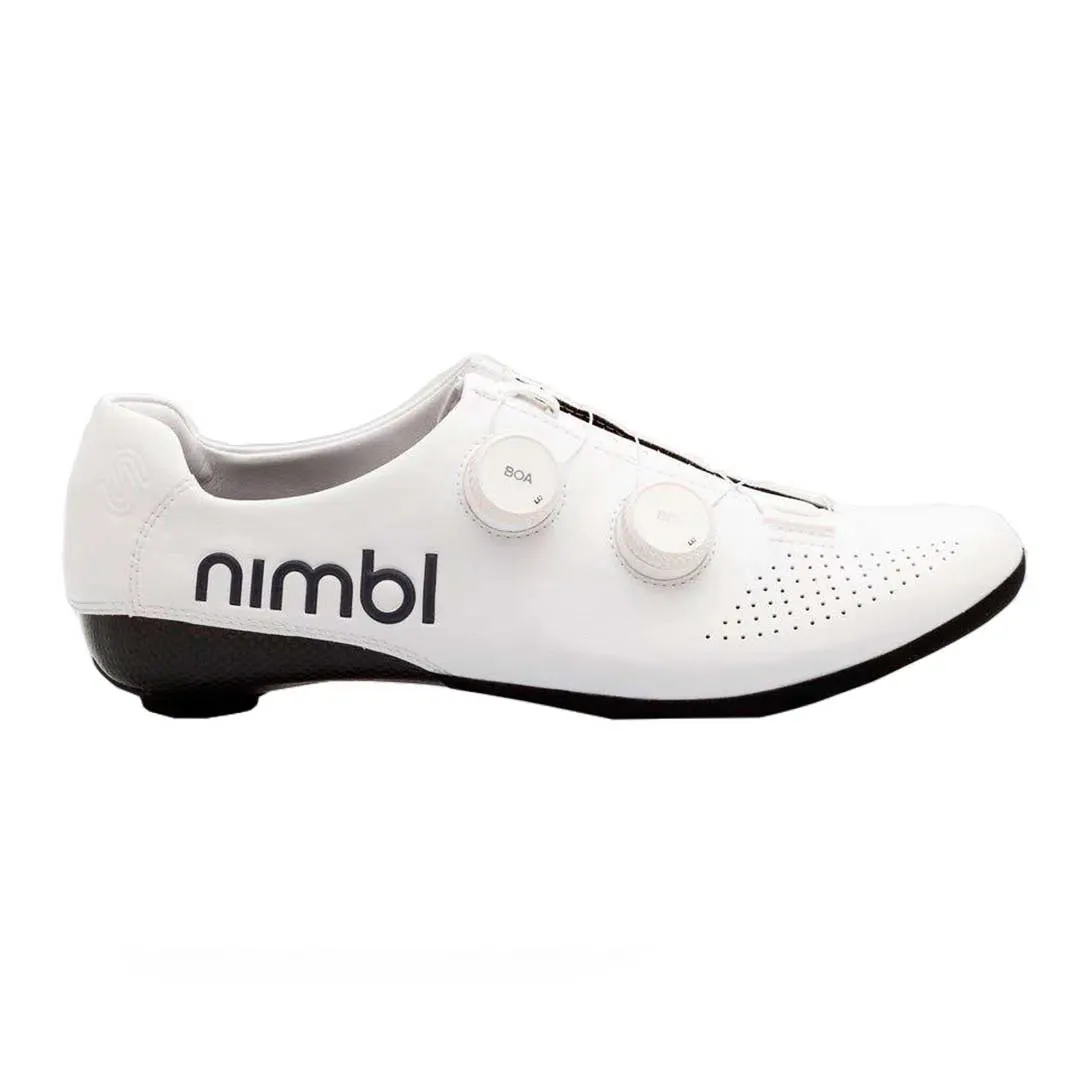 NIMBL Road Cycling Shoes Exceed - All White