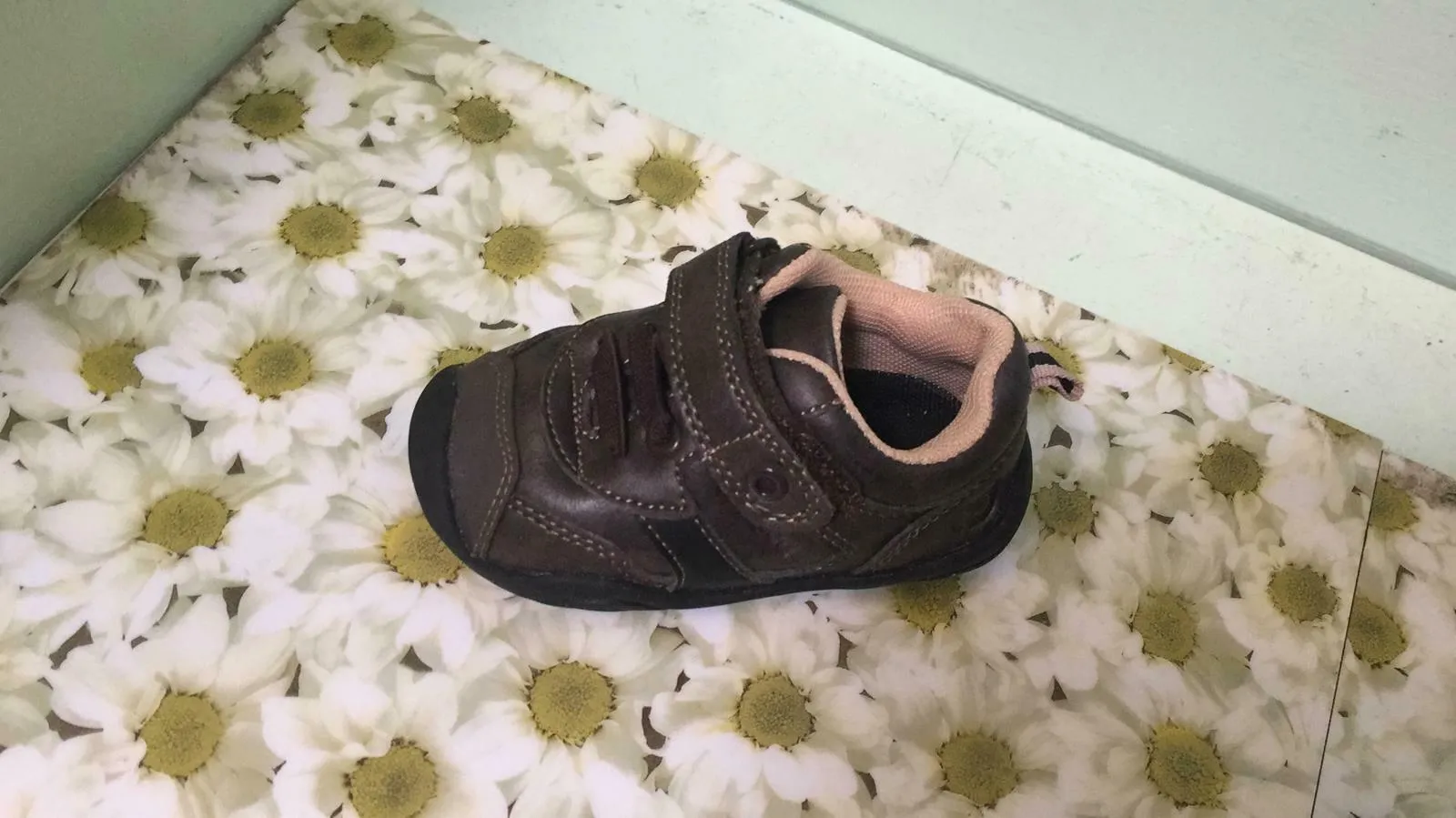 PediPed Childrens Boys Franklin Grip N Go Trainers Brown