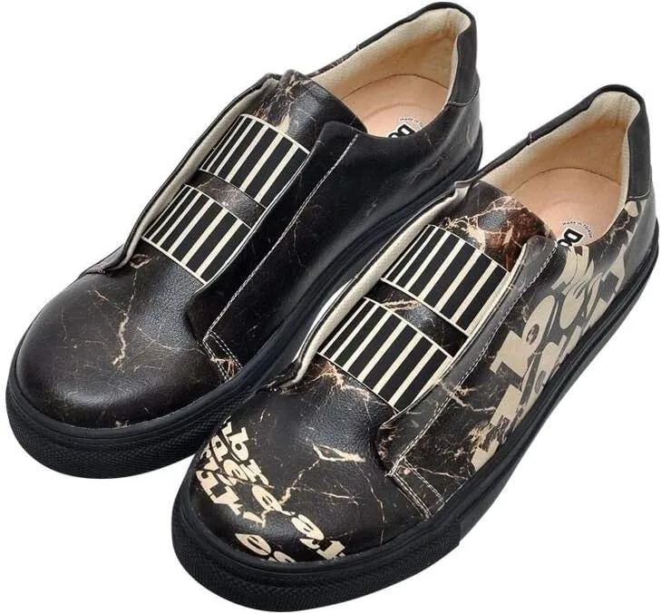 Personalize Your Life - Handmade and Vegan Printed Breathable Casual Sneakers - Sports Walking Fashion Men Shoes - Apollo Series