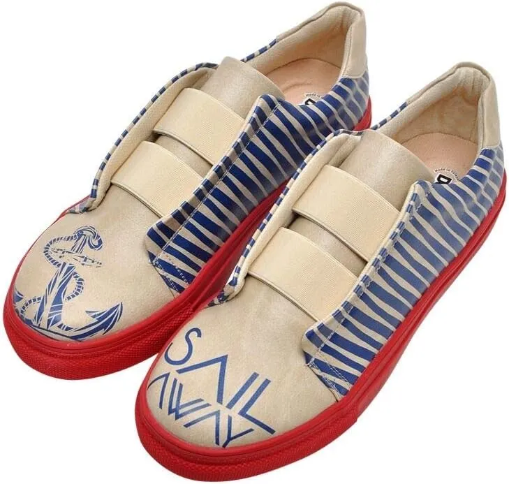 Personalize Your Life - Handmade and Vegan Printed Breathable Casual Sneakers - Sports Walking Fashion Men Shoes - Apollo Series