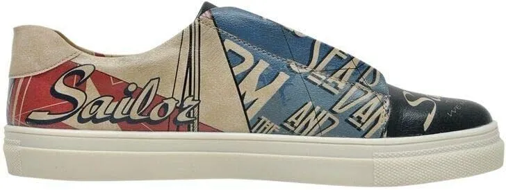 Personalize Your Life - Handmade and Vegan Printed Breathable Casual Sneakers - Sports Walking Fashion Men Shoes - Apollo Series