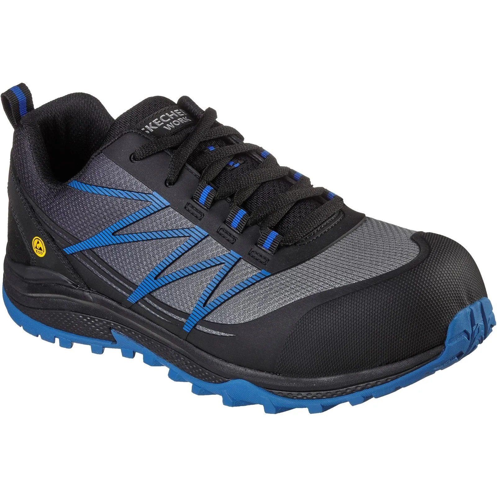 Skechers Mens Puxal Safety Trainers - Black