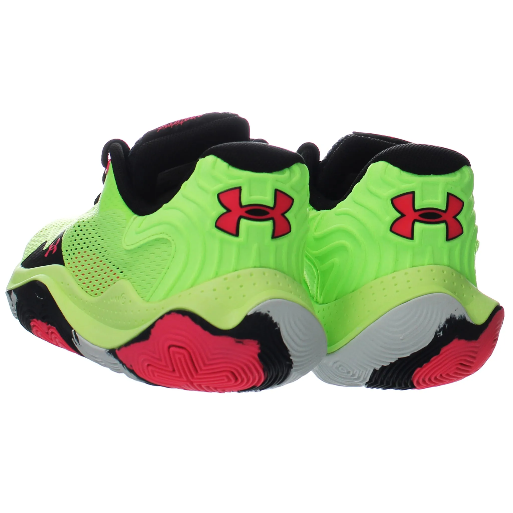 Under Armour Spawn 4 Mens Green Trainers