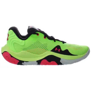 Under Armour Spawn 4 Mens Green Trainers