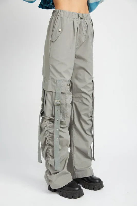 Urban Chic Trendy Utility Pockets Fashion Outdoor Cargo Pants