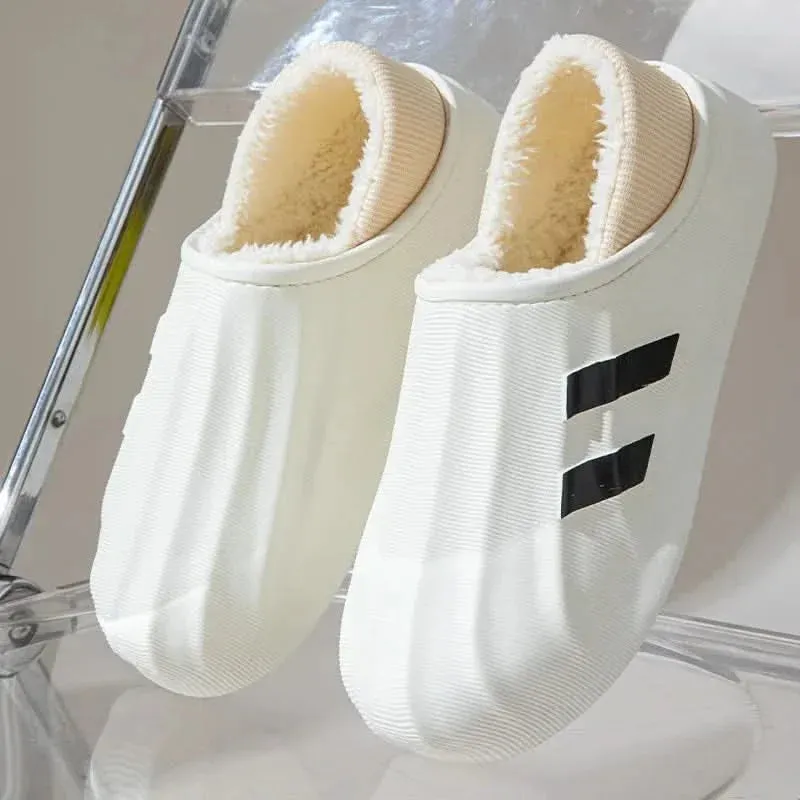 Winter Sneaker Slippers - Non-Slip, Plush