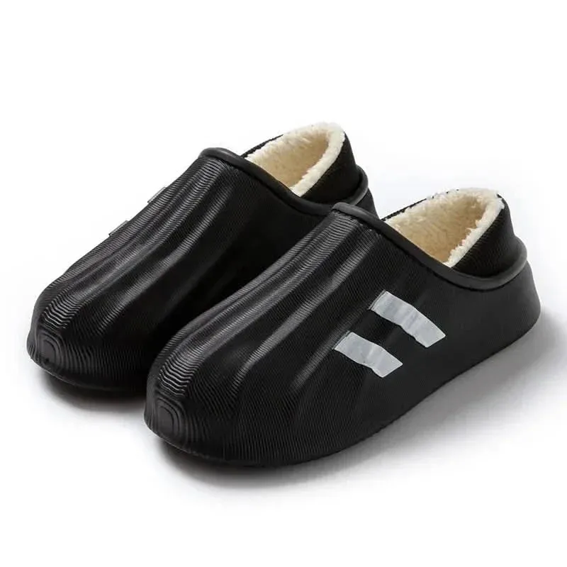 Winter Sneaker Slippers - Non-Slip, Plush
