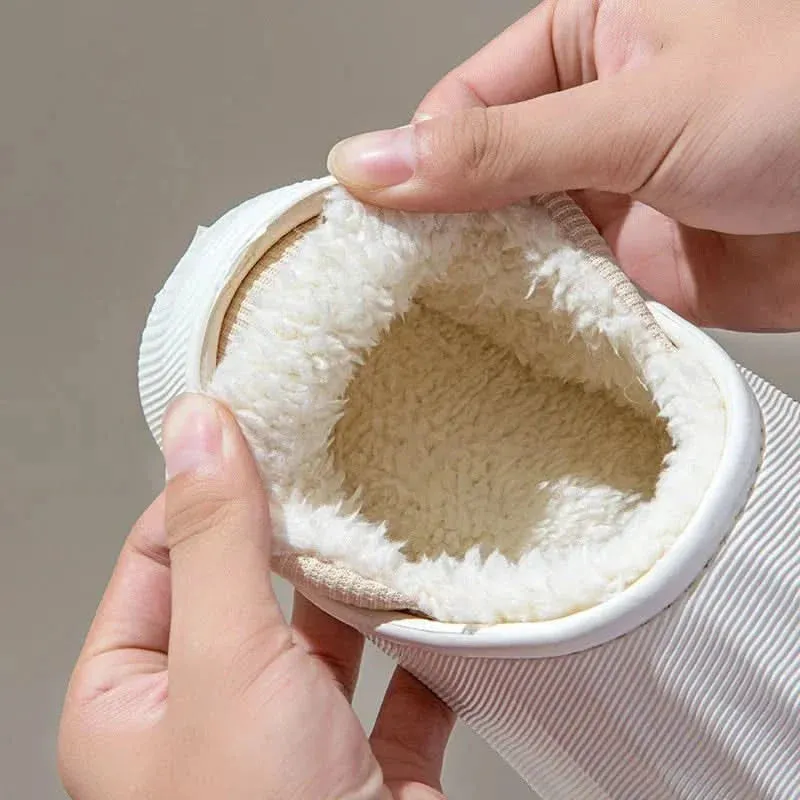 Winter Sneaker Slippers - Non-Slip, Plush