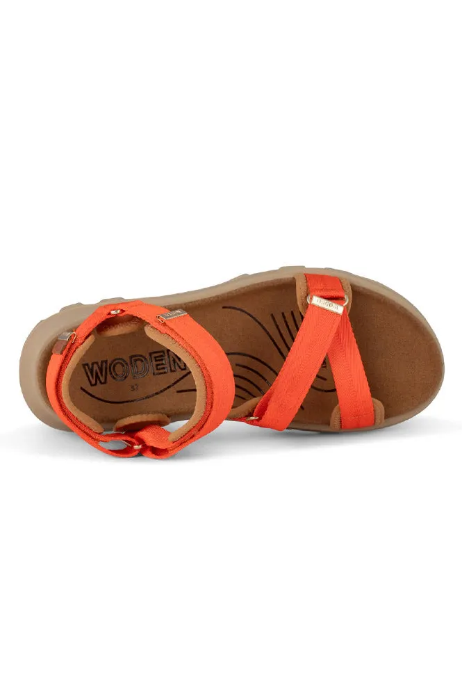 Woden Sandie Tiger Sandals