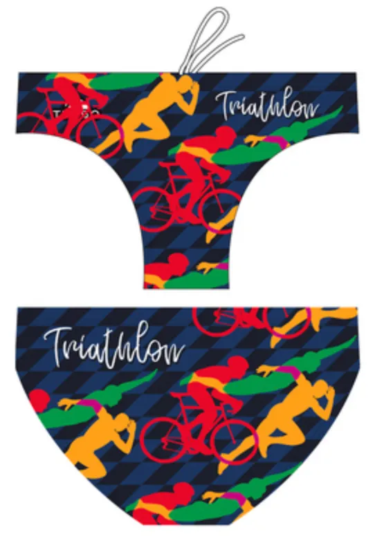 WP Boys Trunks - Triathlon Race (Navy)